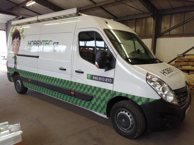 Polepy aut, dodávek, autobusů (Cooltisk.cz)